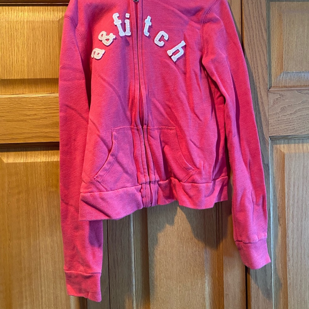 A&F kids zip up